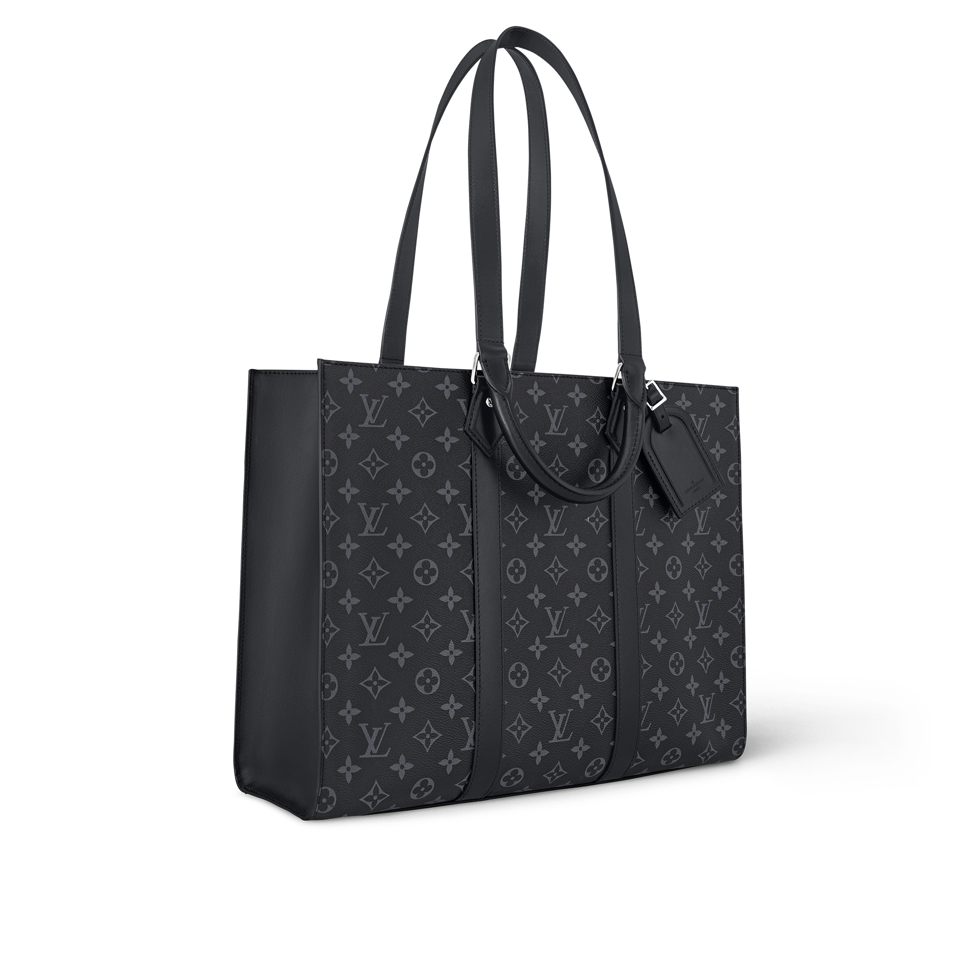 Sac Plat 24H Monogram Eclipse - Men - Bags | LOUIS VUITTON ®